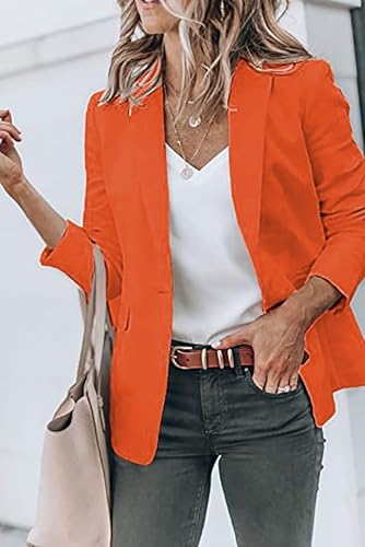 Blazer Jackets for Women Casual Blazers Open Front Long Sleeve Work Office Suit Jackets Business Suit Jackets3