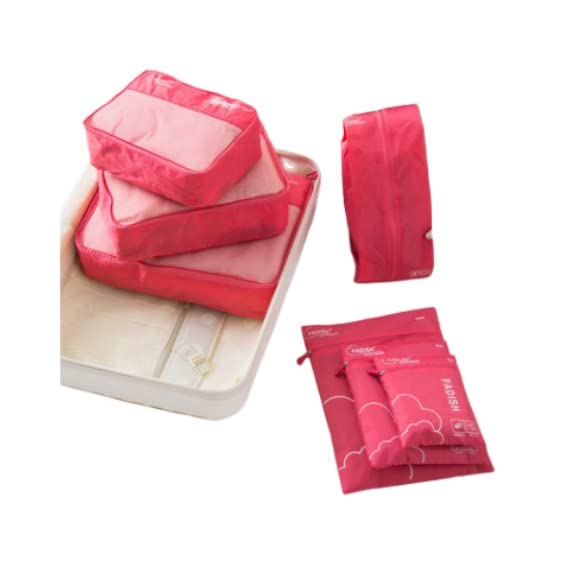 Cubi da imballaggio Cubi da imballaggio da Viaggio, Cubi Multifunzione Organizzatore di Bagagli Borsa da Valigia a Compressione da Viaggio Impermeabile