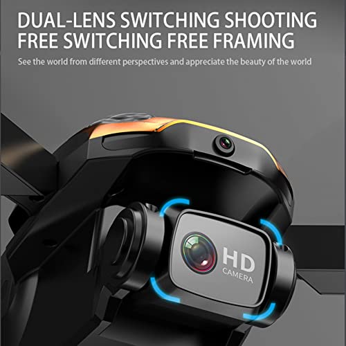 S31 Drone With Dual Hd Cameras, Foldable Remote Control Toys Gifts For Teens Adults With Altitude Hold Headless Mode One Key Start Speed Adjust Trajectory Flight With Storage Bag #TOP2