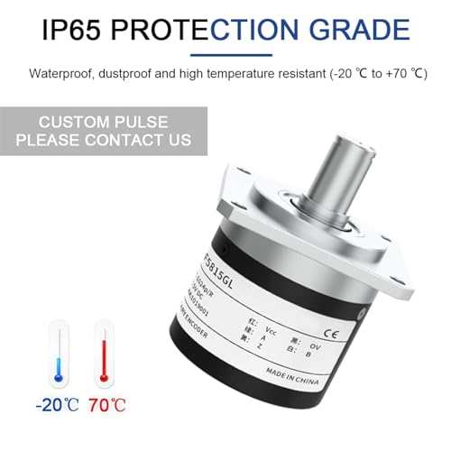 Codeur rotatif incrémental 58mm pour éviter les erreurs d'alignement industriel - 6