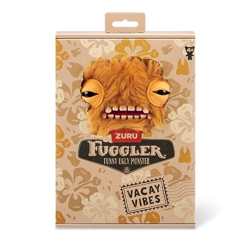 Fuggler Vacay Vibes 23 cm von ZURU, Lustiges Hässliches Monster, Plüschtier für Kinder und Erwachsene (Munch Munch) – Ansicht 2