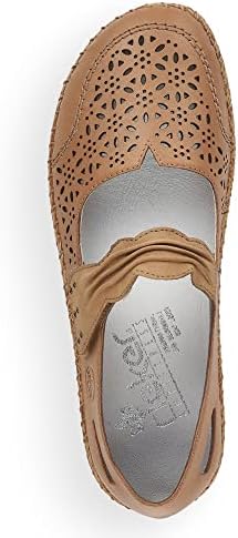Rieker Women's 44896 Cindy Mary Jane Shoes Sand | Image 3