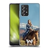 Head Case Designs Licenciado Oficialmente Westworld Dolores Abernathy Personajes Carcasa de Gel de Silicona Compatible con Galaxy A52 / A52s / 5G (2021)