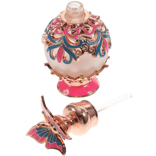 COSMEVIVI Dispensador de Perfume Árabe Recargable 15 Ml Botella de Vidrio para Aceites Esenciales Spray Fino para Uso en Casa y Viajes Color Aleatorio COSMEVIVI Dispensador de Perfume Árabe Recargable 15 Ml Botella de Vidrio para Aceites Esenciales Spray Fino para Uso en Casa y Viajes Color Aleatorio