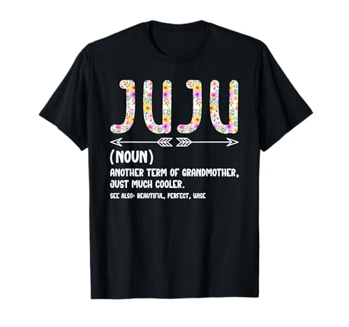 Juju Definition Juju Grandma Juju Grandmother T-Shirt