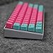 CORN 61 Key Layout OEM Profile PBT Thick Keycaps(Keycaps only) for 60% Mechanical Keyboard for Anne PRO2,Ducly one 2 mini,RK61,GANSS ALT61,IKBC Poker,GH60,iqunix f60,with Key Puller