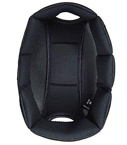 Liner ovalado OneK negro para montar a caballo con casco talla L