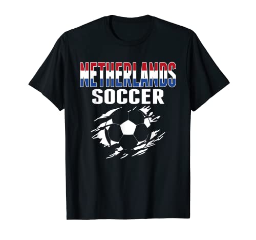Países Bajos Fútbol Amantes Jersey Apoyo Equipo de Fútbol Camiseta