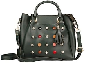 deniza green sling bag