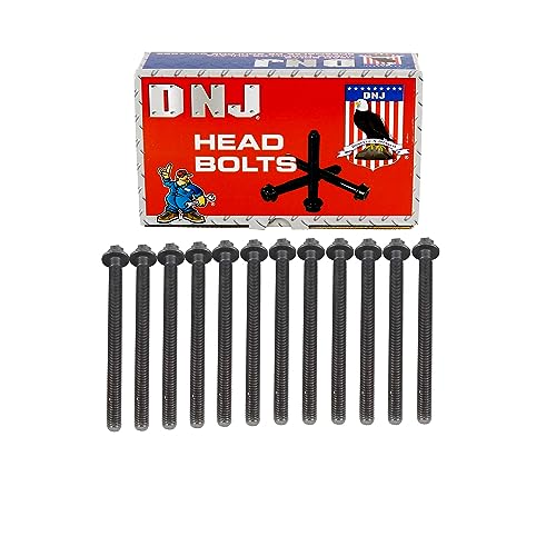 DNJ HBK343 Head Bolt Kit for 2011-2021 Buick, Cadillac, Chevrolet Cruze, Cruze Limited, ELR 1.4L L4 16V DOHC 1364cc