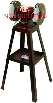 Universal 4 Legs Bench Grinder Buffer Vise Stand w/ Tool Tray Grinder Stand