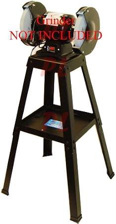 Universal 4 Legs Bench Grinder Buffer Vise Stand w/ Tool Tray Grinder Stand