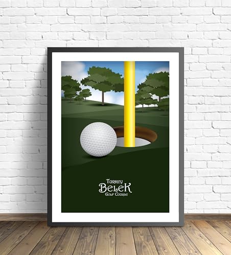 Belek Golf Wall Art Poster Turkey Print Decor 362