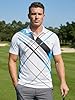 jeansian Men's Short Sleeve Fit Sport Polo Tee Shirts T-Shirts Tshirt Tops Poloshirt Golf Tennis Pickleball LSL226_White_XXL #1
