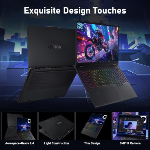 Image of Lenovo Legion 5 Gaming Laptop, Intel Core i9-14900HX(Up to 5.8GHz) | GeForce RTX 5070 | 15.1 inch WQXGA (2560x1600) OLED 165Hz Display | 32GB DDR5 RAM, 2TB PCIe SSD | Wi-Fi 7, RJ-45 | Win 11