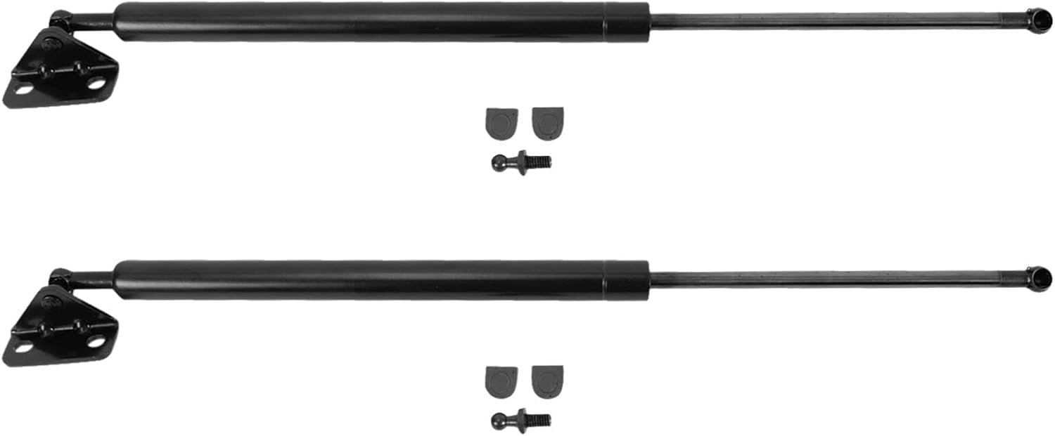 TRQ Driver & Passenger Side Liftgate Lift Support Shock Strut Set Compatible with 2005-2009 Toyota 4Runner