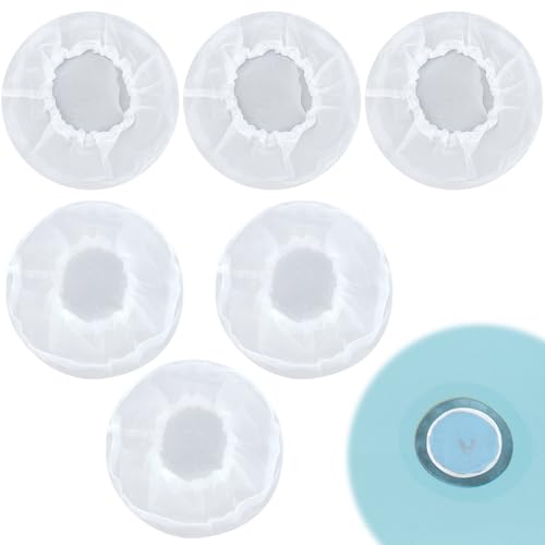 6 Pcs Spas Suction Fitting Sock, 5" Durable Nylon Mesh Drain Cover Filter Drain Protector Cloth Hot Tub Filter Socks for Most Spas Drain Cover Mesh Filter Spas Suction Drain Protector Cloth Filter