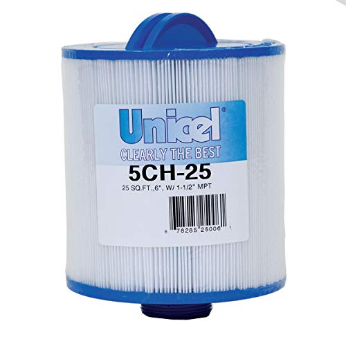 Unicel 5CH-25 Pool Spa Filter Cartridge, White