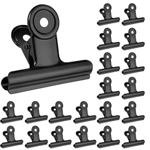 Luckaide 20 Stück Kleine Bulldog Clips
