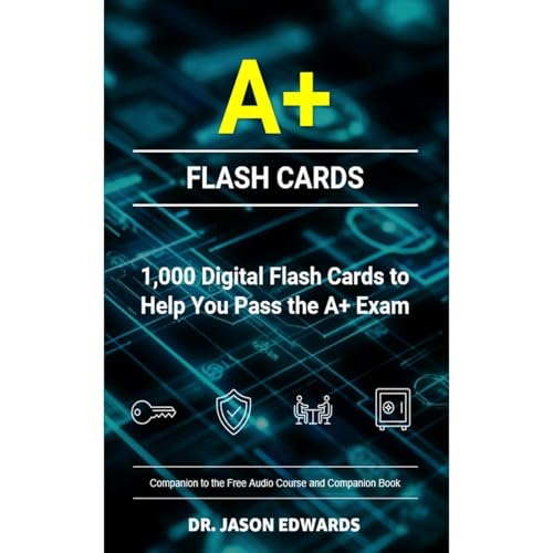 A+ Flash Cards Audiolibro Por Jason Edwards arte de portada
