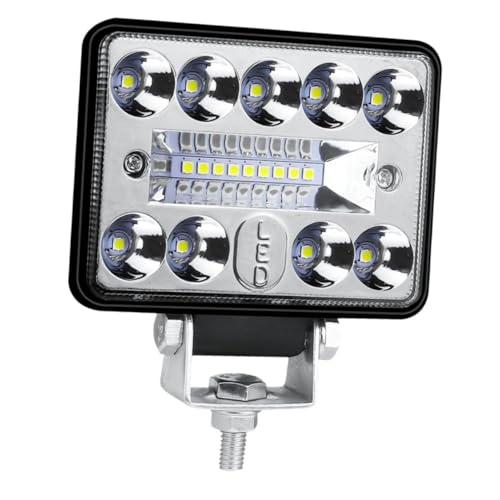 SOPOTUTU Lámpara LED de Trabajo Leds para Camiones y Vehículos Foco Auxiliar Frontal para Condiciones Climáticas Adversas