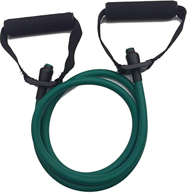 2 Set 60 inches Long Resistance Bands , with Door Anchor, Latex Free