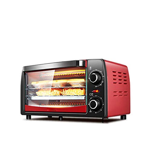 Oven Built-in Electric Double Oven & timer Toast Oven with Convection 1050 W Mini Oven with Adjustable Temperature Control