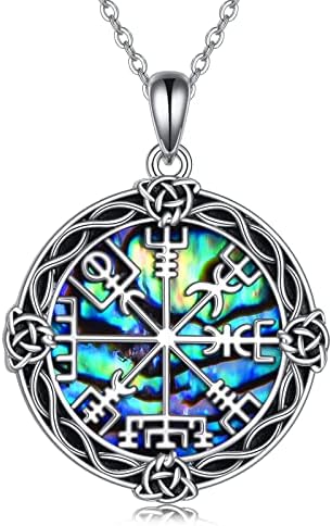 Mushroom/Dragon/Phoenix/Lighthouse/Viking Compass/Viking Thor Hammer Necklace Sterling Silver Crystal Celtic Moon Mushroom Jewellery Gifts For Women Pendant