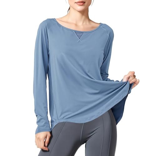 Chemise de yoga XXL pour femme douce et ventilée contre la transpiration
