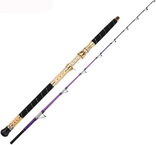 Varilla de Jigging de Pesca de mar 1.65m Peso de señuelo 300-1000 g en Alta mar giratería cañadora for atún pesquero(Spinning)