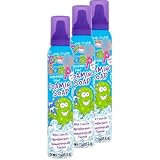 Foaming Soap 225ml - Blue - Pack of 3 - Mild And Gentle Foaming Soap Is Perfect For Kids Bath Time - Dermatologically Tested - Size: 225ml (Approx.)