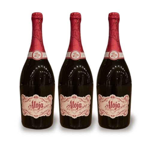 Aloja de la Reina - 3 botellas de 75cl de la bebida tradicional de la España del Siglo de Oro