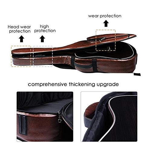Nvshiyk Housse de Guitare Sac à Dos de Guitare Folklorique de Guitare Sac à Dos imperméable et Antichoc avec Bretelles… - Les Beatles, Paul McCartney, John Lennon, RIngo Starr, George Harrison Nvshiyk Housse de Guitare Sac à Dos de Guitare Folklorique de Guitare Sac à Dos imperméable et Antichoc avec Bretelles… – Image 6