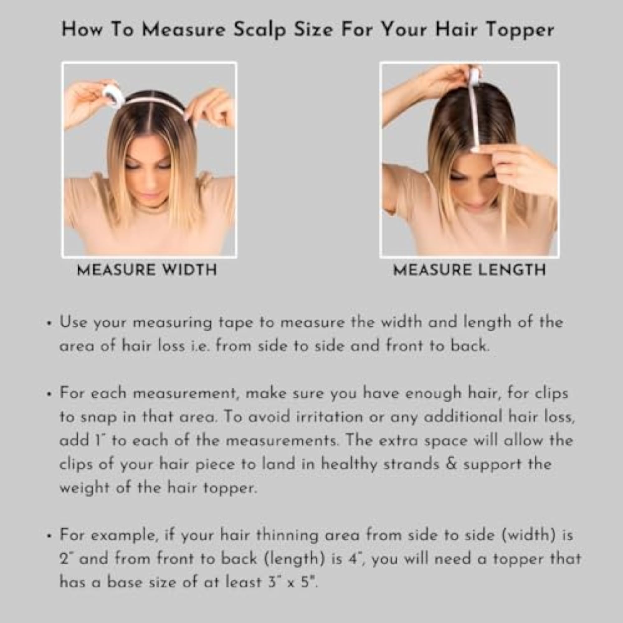 HAIR4ALL Lace Hair Toppers, Black Brown