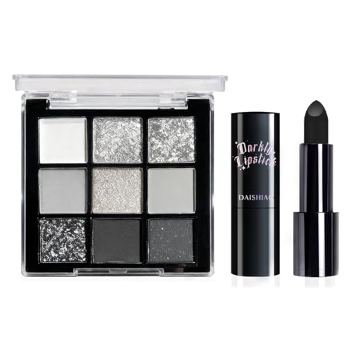 ARYIMYDP Kit Maquillaje Oscuro Profesional, Paleta Sombras +