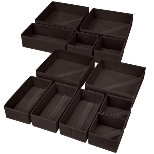 Homsorout Drawer Organisers Foldable Storage Box