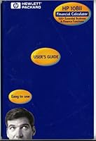 Hp 10BII Financial Calculator User's Guide B0010J8G0G Book Cover