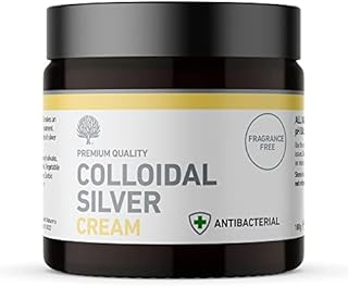 New & Improved Formula - Nature's Greatest Secret All Natural Antibacterial Cream with 81% Premium Quality Colloidal Silver 100g