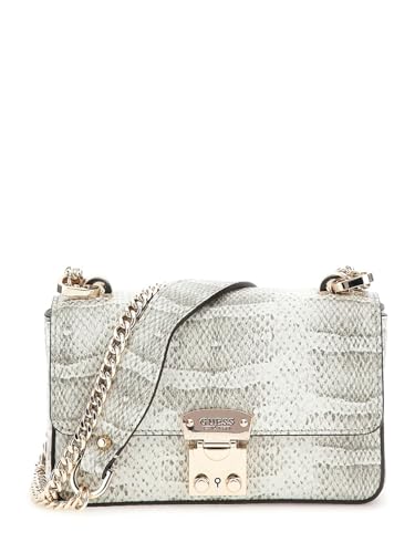 Image of Guess Women's Silver Textured Sling Bag| Ladies Purse Handbags | Gift For Ladies