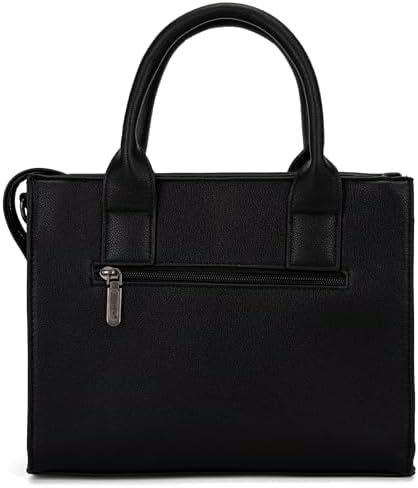 Wrangler Purses for Women Tote Bag Satchel Shoulder Top Handle Handbags Leather Medium Designer Cute Bags for Gift Travel Work Ladies WG70-8120DBK - 5