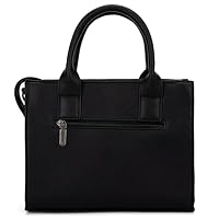 Wrangler Purses for Women Tote Bag Satchel Shoulder Top Handle Handbags Leather Medium Designer Cute Bags for Gift Travel Work Ladies WG70-8120DBK — image 6