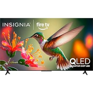 INSIGNIA 55-inch Class QF Series LED 4K UHD QLED Smart Fire TV with Alexa Voice Remote (NS55-UQFL26)