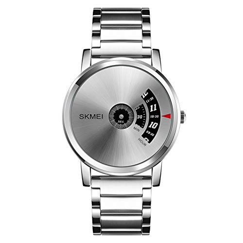 Montre-bracelet LULI 1260 chic en acier argenté pour vos rendez-vous