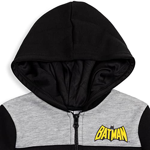 DC Comics Justice League Batman Fleece Hoodie Toddler to Big Kid4