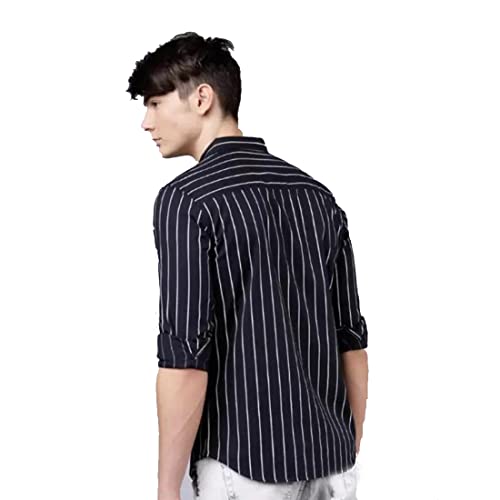 Image of Man Slim Fit Cotton Casual Shirt