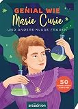 Genial wie Marie Curie und andere kluge Frauen: 50 Inspirationskärtchen | 50 motivierende Zitate berühmter Frauen in schöner Kartenbox