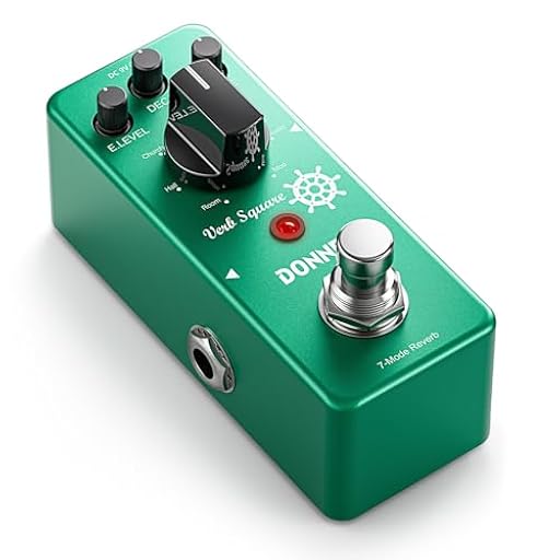 Donner Digital Reverb Guitarra Efecto Pedal Verbo Cuadrado 7 Modos | Ya disponible en tu tienda friki favorita! En mundofriki.es!