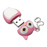 Caliente conecta y reproduce PenDrive buho - SODIAL(R) 32GB USB memoria 2.0 Palillo de memoria buho Roseo