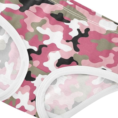 Stylish Toddler Underwear Floral 2t Cotton Panties Little Girl Pink Camouflage Briefs Underpants4