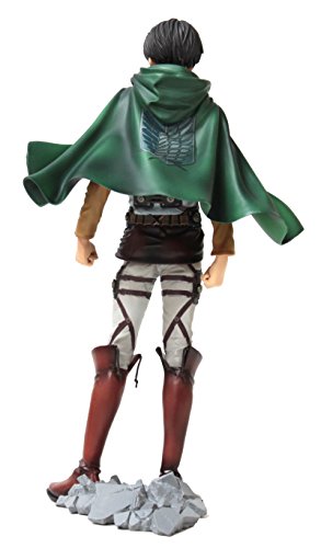 Banpresto Attack on Titan Master Stars Piece 49088 9.5" Levi Ackerman Action Figure, Grey, 9.5 Inches - Image 4